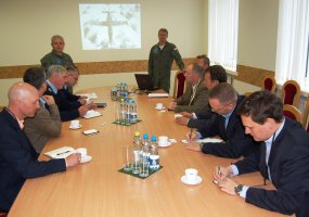 Group of U.S. officers visited Lithuanian Air Base - 1