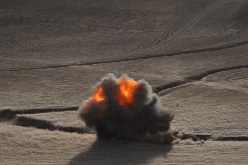 Ghor PRT Explosive Ordnance Disposal specialists destroyed five hundred pieces of explosives