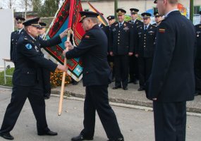 Oro gynybos batalionui vadovaus mjr. Rolandas Greibus  - 1