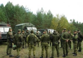 Pabradės poligone vyksta pirmasis pratybų „Tvirtas skydas 2011 - 6