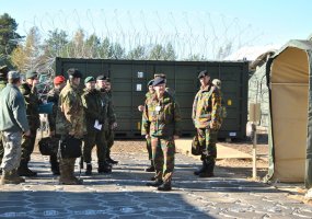 Chief of Staff of the Allied Force Command Heidelberg lauds Lithuania's preparation for the... - 1