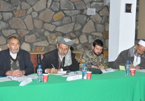Peace and reintegration conference held at the Chaghcharan PRT base  - 1