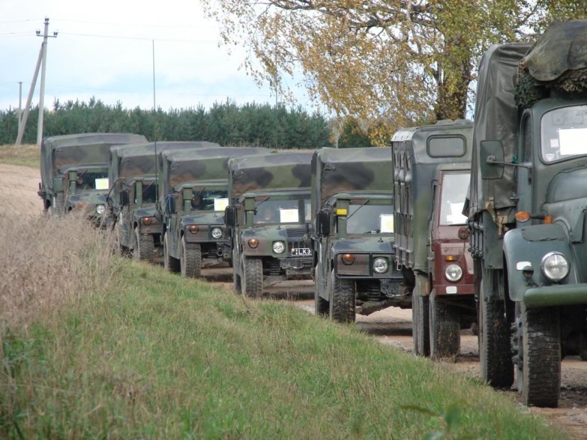 Pabradės poligone vyksta pirmasis pratybų „Tvirtas skydas 2011