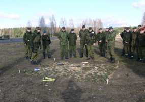 Tiesioginės paramos logistikos batalione vyko būrių vertinamosios pratybos „Rudens lietus 2011“ - 2