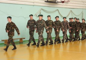 Mokinių būrių rikiuotės konkursas - jaunimo pilietiškumo ir patriotiškumo ugdymas  - 2