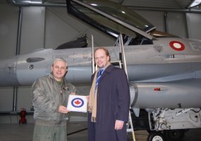 Aviacijos bazėje lankėsi Kanados Ambasados biuro Vilniuje atstovas - 1