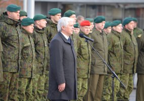 Panevėžyje apdovanoti iš Afganistano grįžę Lietuvos kariai - 1
