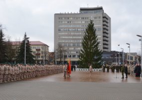 Panevėžyje apdovanoti iš Afganistano grįžę Lietuvos kariai - 6