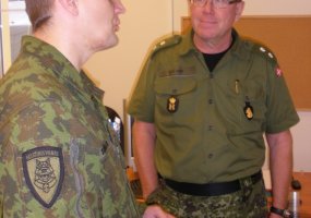 Brigados „Geležinis Vilkas“ karininkai dalyvauja tarptautiniuose mokymuose Latvijoje  - 3