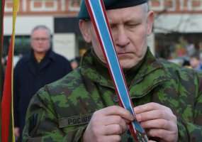 Decorations bestowed on Lithuanian peacekeepers after the mission in Afghanistan  - 2
