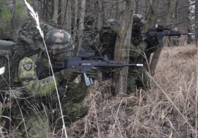 Pratybos „Baltasis vilkas“: taktinių įgūdžių ir kolektyvo ugdymas Algirdo batalione - 1