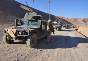 PRT-14 conducted joint patrol with local policemen of Ghor - 1