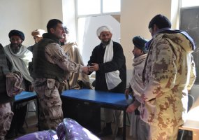 PRT-14 conducted joint patrol with local policemen of Ghor - 4