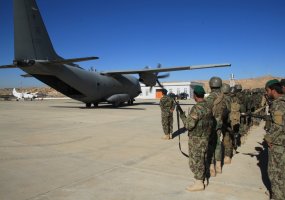 Commander of Afghanistan National Army Ground Force visited Ghor province - 2