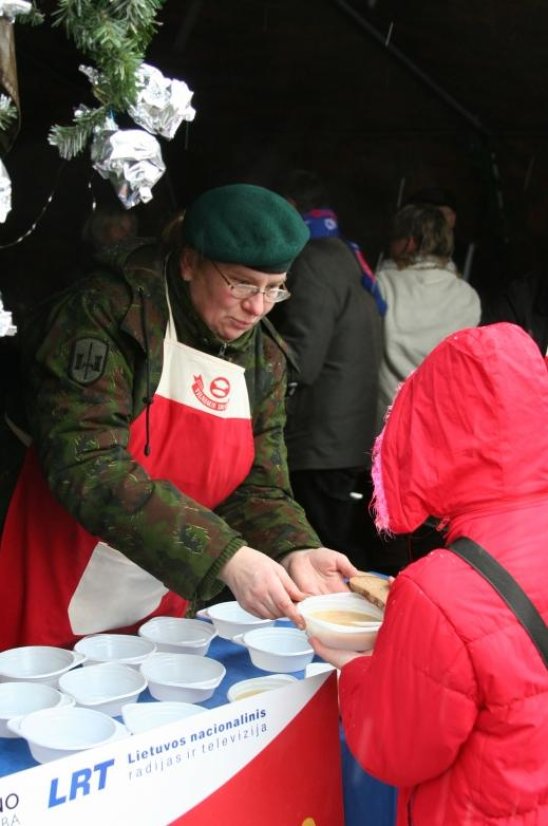 Kariai padės surengti gerumo akciją „Maltiečių sriuba“