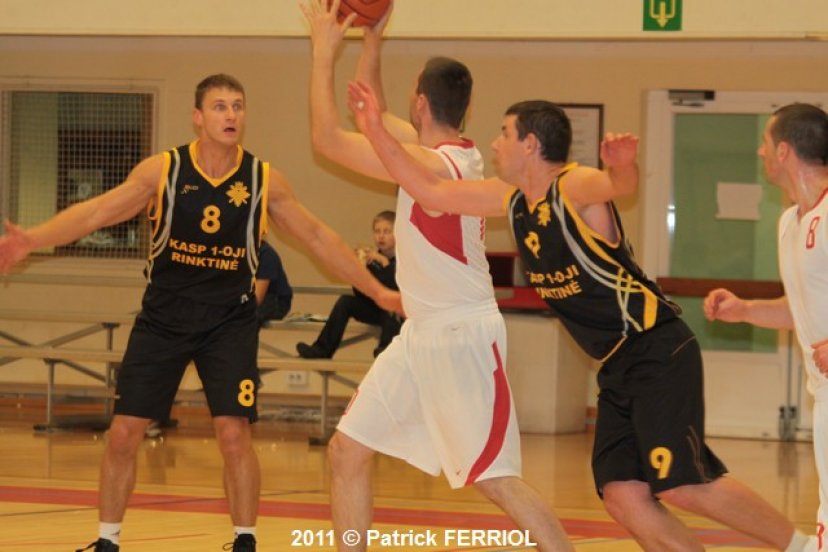 Lithuanians succeed in Men's Military International Basketball Tournament at SHAPE 