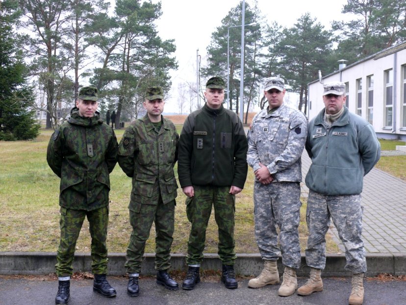 4th rotation of the Police Operational Mentoring and Liaison Team on preparation for duty in...