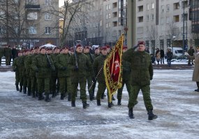 Dragūnų batalionas atsisveikino su Savanorių pajėgomis  - 1