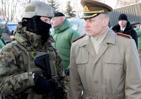 Lietuvos kariuomenės vadas generolas leitenantas Arvydas Pocius su oficialiu vizitu lankosi... - 6