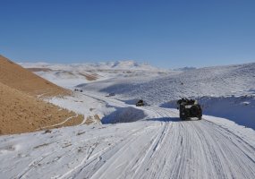 Lithuanian and Afghan troops jointly patrolled Ghor province  - 5