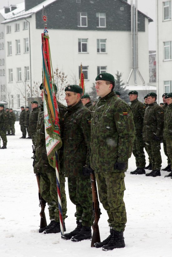 Rukloje su „Geležinio Vilko“ brigada atsisveikino du jos batalionai
