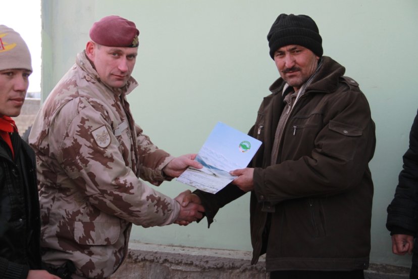PRT delivered sport inventory for the Sports Department of Ghor 