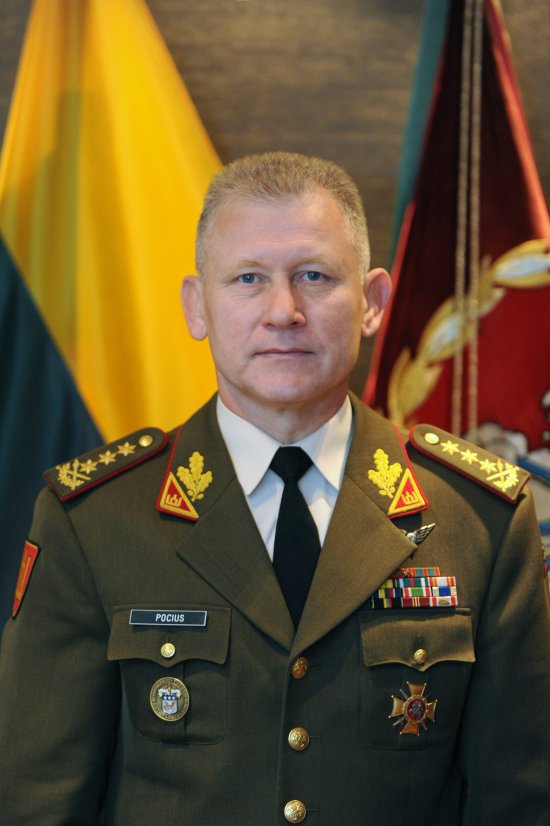  Chief of Defence of Lithuania on the visit in Poland
