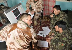 Afganistano Nacionalinės armijos karininkai su kolegomis iš Lietuvos dalijasi patirtimi - 4