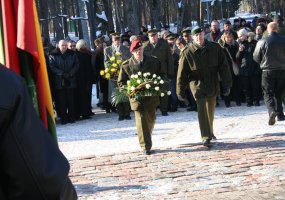 Lietuvai minint Valstybės atkūrimo dieną, Alytaus įgulos kariai taip pat pažymėjo šią iškilią šventę - 2