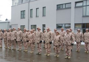 Logistikos valdyboje vyko iš misijos Afganistane sugrįžusių karių apdovanojimų ceremonija - 5