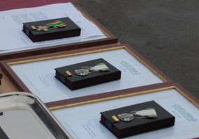Logistikos valdyboje vyko iš misijos Afganistane sugrįžusių karių apdovanojimų ceremonija - 6