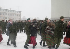 Gedimino štabo batalionas pasirengęs sutikti pavasarį - 1
