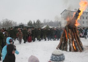 Gedimino štabo batalionas pasirengęs sutikti pavasarį - 4