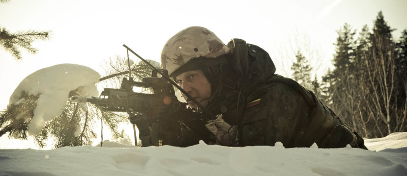  Fotoreportažas apie Lietuvos karių rengimąsi misijai Afganistane 