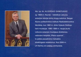 Dovana Lietuvos karo aviacijai: knyga „Du dešimtmečiai padangės sargyboje - 1