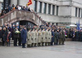 Lietuvos kariuomenės mokyklos kariai paminėjo Lietuvos Nepriklausomybės atkūrimo dieną - 1