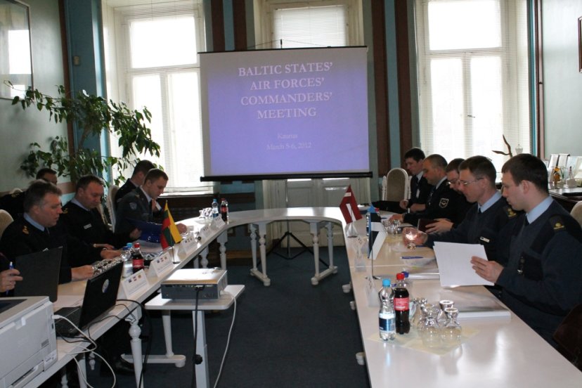 Baltic Air Commanders will meet for a work session in  Kaunas