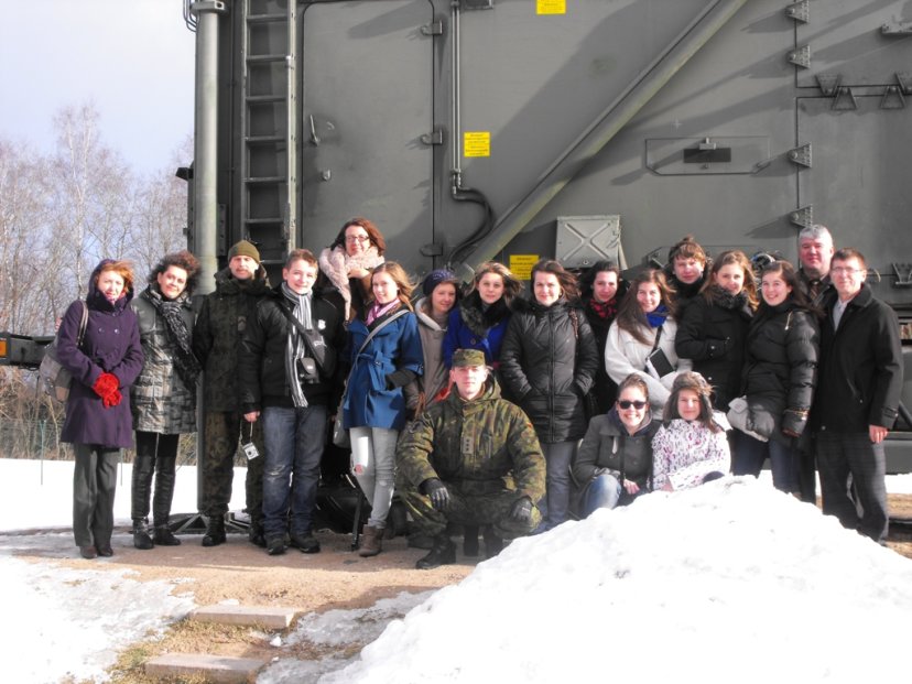 Children from Romania visited the 1st Radar Site of the Airspace Surveillance and Control Command...