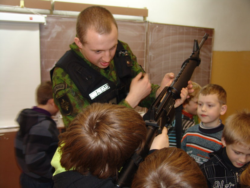  Karo policijos diena Daukšaičių pagrindinėje mokykloje