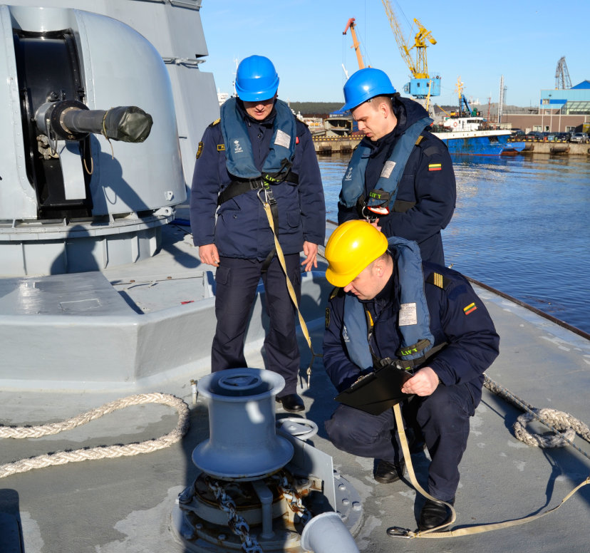 Karinių jūrų pajėgų Mokymo centras organizavo antrąjį Laivo seržanto kursą