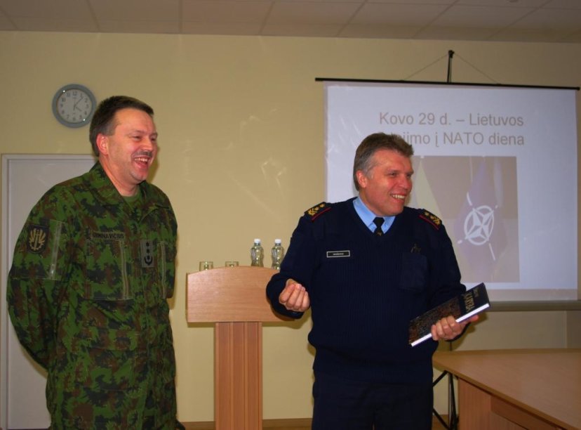 Lietuvos įstojimo į NATO minėjimo renginys Logistikos valdyboje