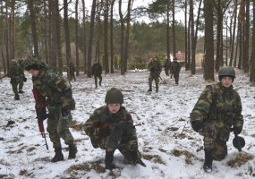 Jaunojo šaulio kursas Oro gynybos batalione - 1