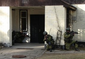Kęstučio batalione vyksta pratybos ,,Vilkų smūgis - 4