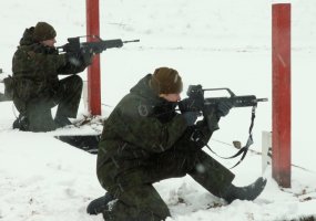 Misijai Afganistane besirengiančios Oro pajėgų mokymo grupės ketvirtosios pamainos kariai... - 1