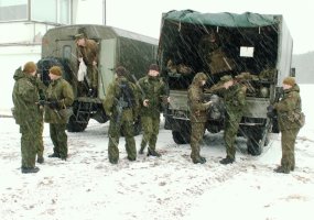 Misijai Afganistane besirengiančios Oro pajėgų mokymo grupės ketvirtosios pamainos kariai... - 4