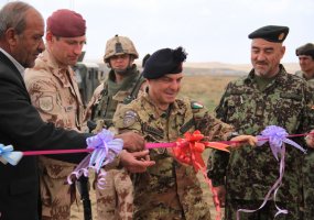 Čagčarane su oficialiu vizitu apsilankė ISAF Vakarų regioninės vadavietės vadas - 3
