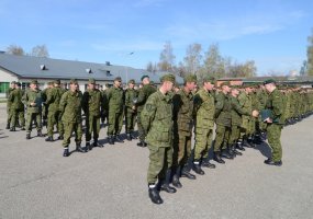Mindaugo batalione baigėsi atsargos karių kartotiniai mokymai  - 6