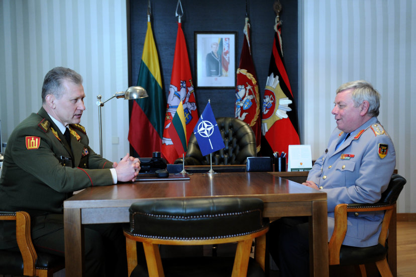 NATO's Director General of the International Military Staff visits Lithuania