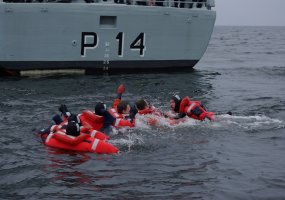Lietuvos karinių jūrų pajėgų laivas dalyvauja tarptautinėse paieškos ir gelbėjimo pratybose  - 2