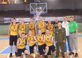 Dzūkijos savanoriai nugalėjo Lietuvos kariuomenės krepšinio čempionate - 2